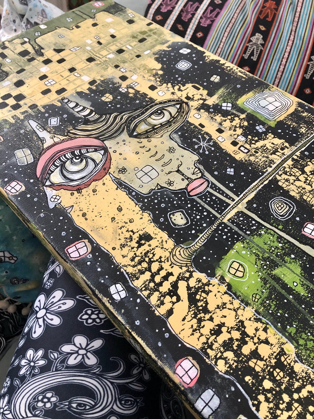 Original Fine Art &#39;&#39;Starry Night&quot;