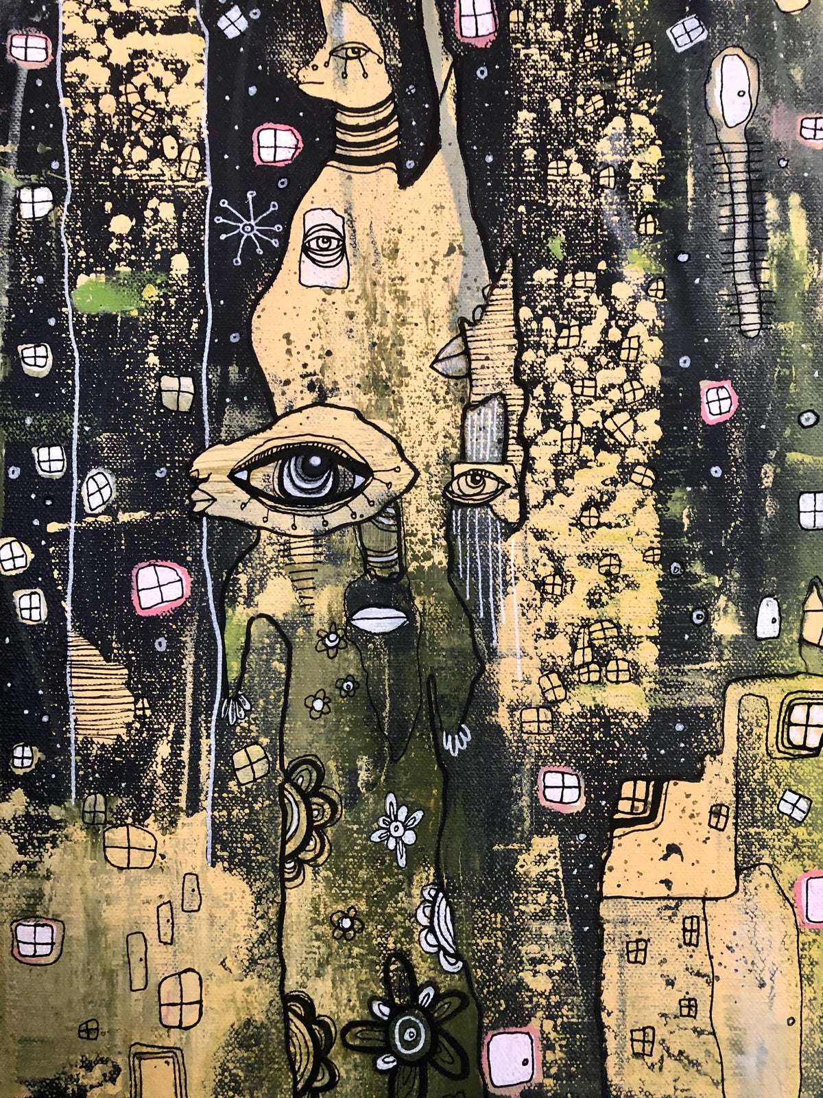 Original Fine Art &#39;&#39;Starry Night&quot;