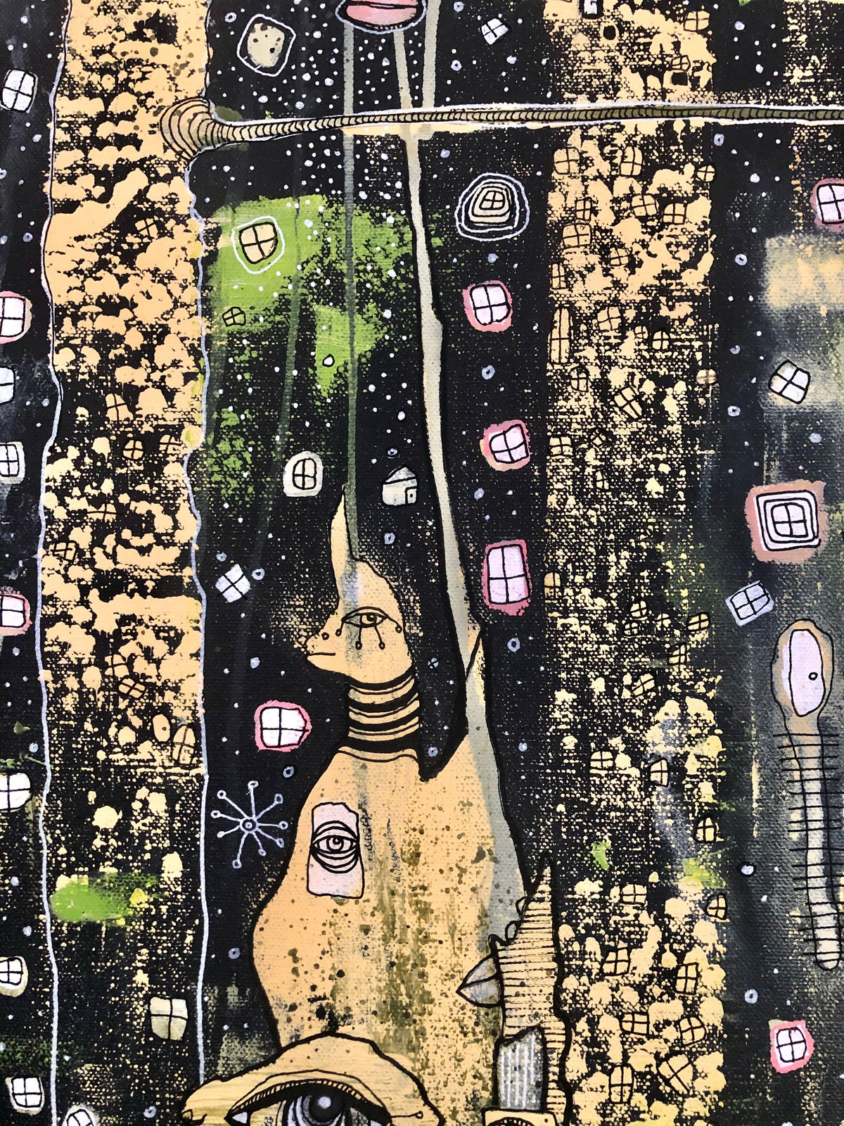 Original Fine Art &#39;&#39;Starry Night&quot;