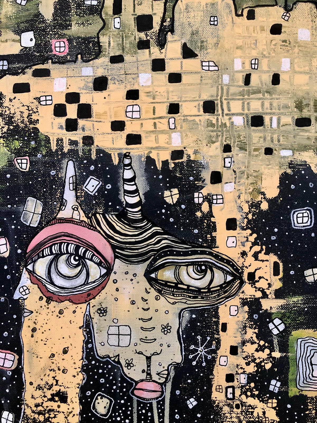 Original Fine Art &#39;&#39;Starry Night&quot;