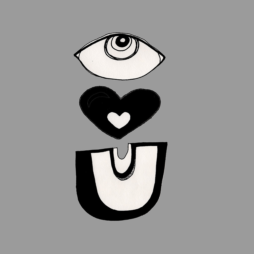 &#39;EYE LOVE YOU&#39; Throw Pillow