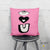 'EYE LOVE YOU' Throw Pillow Pink