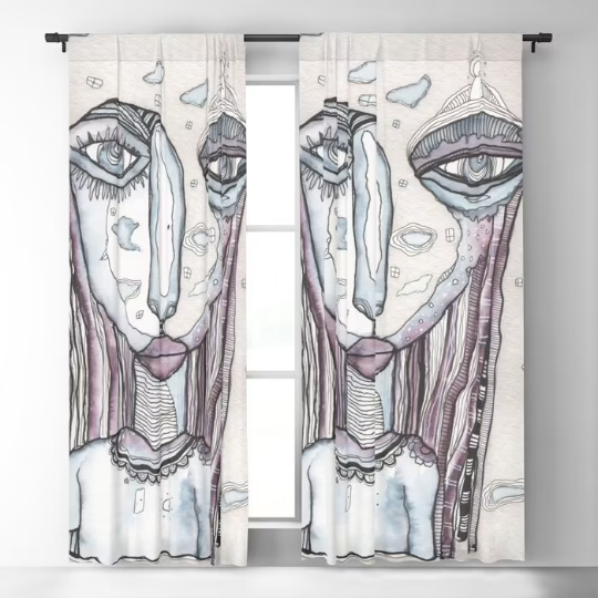 Window Curtains &quot;In Her Dreams&quot;