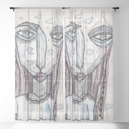 Window Curtains &quot;In Her Dreams&quot;