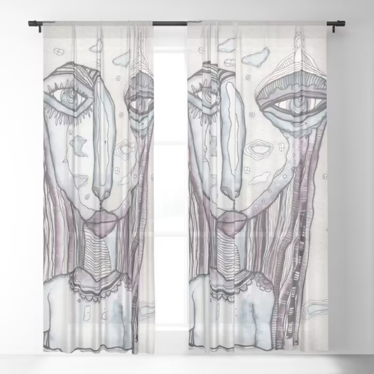 Window Curtains &quot;In Her Dreams&quot;