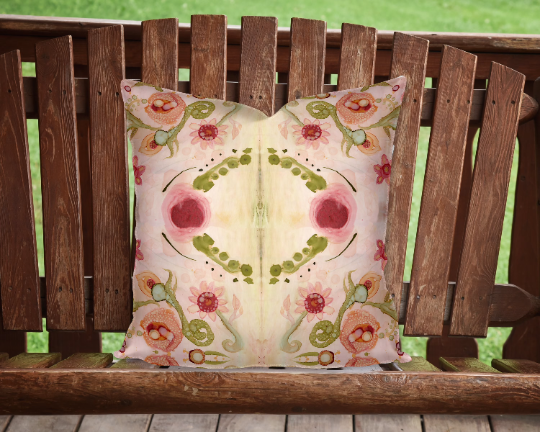 Outdoor Pillow Cushion &quot;Kali Floral&quot;