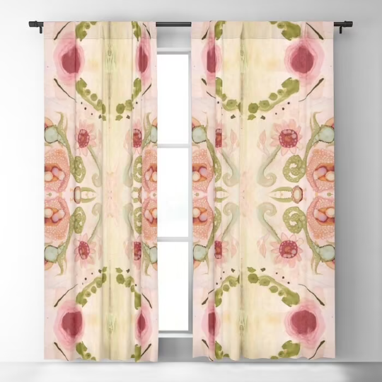 Window Curtains &quot;Kali Floral 02&quot;