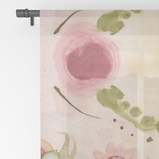 Window Curtains &quot;Kali Floral 02&quot;