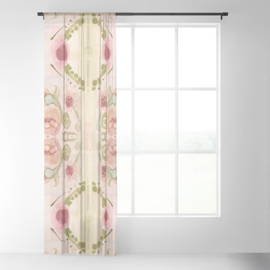 Window Curtains &quot;Kali Floral 02&quot;
