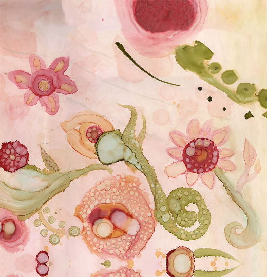 Window Curtains &quot;Kali Floral 02&quot;