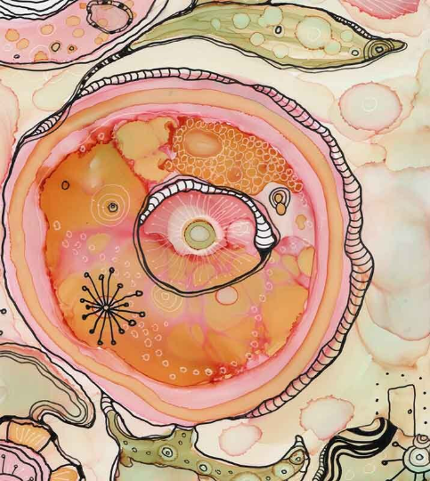 Outdoor Pillow Cushion &quot;Looking In&quot;