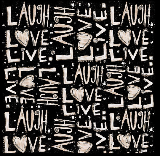 Outdoor Pillow Cushion &quot;Love.Laugh.Live&quot;