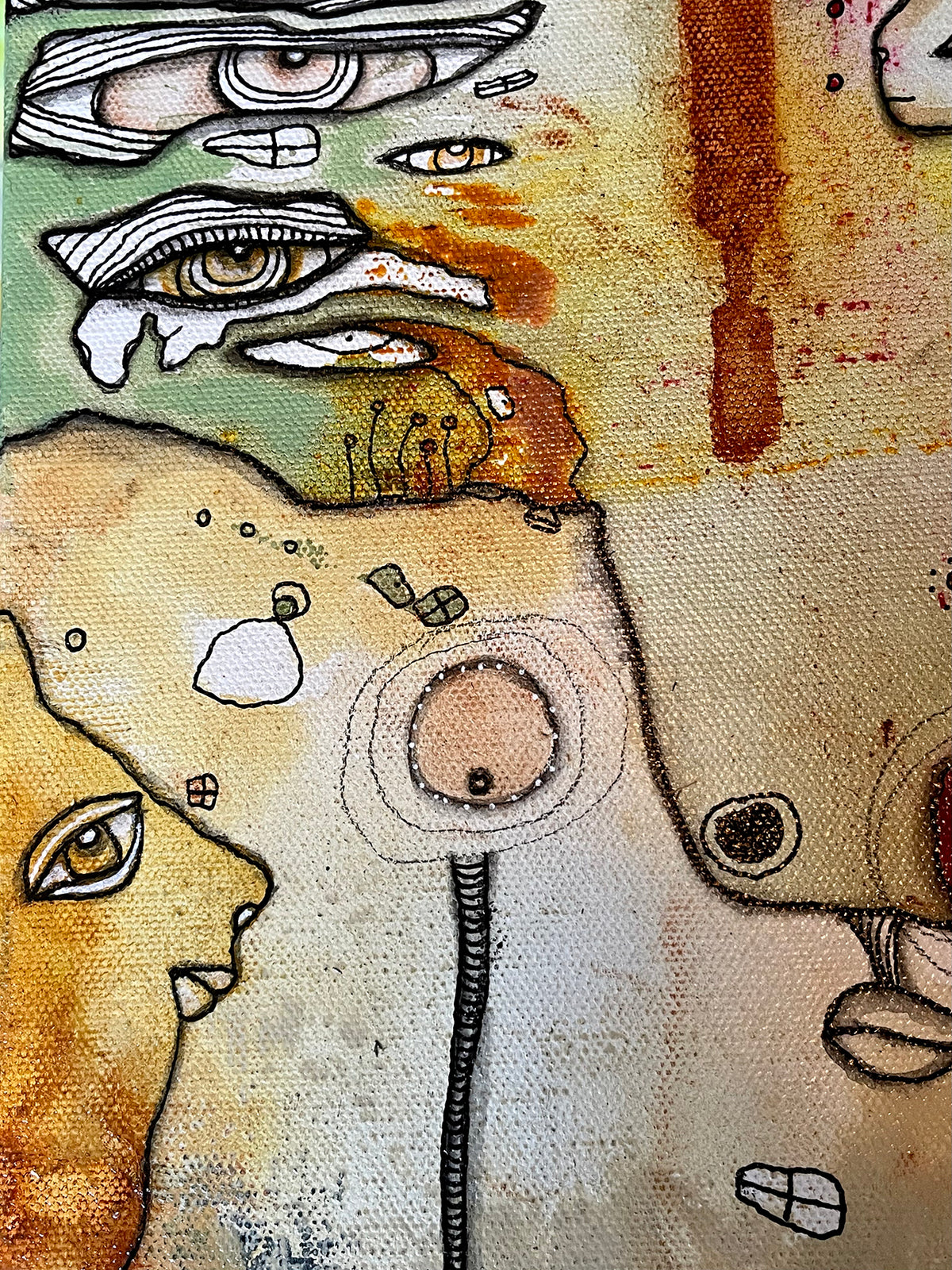 Original Fine Art &#39;Meet me at Sunset&#39; on canvas