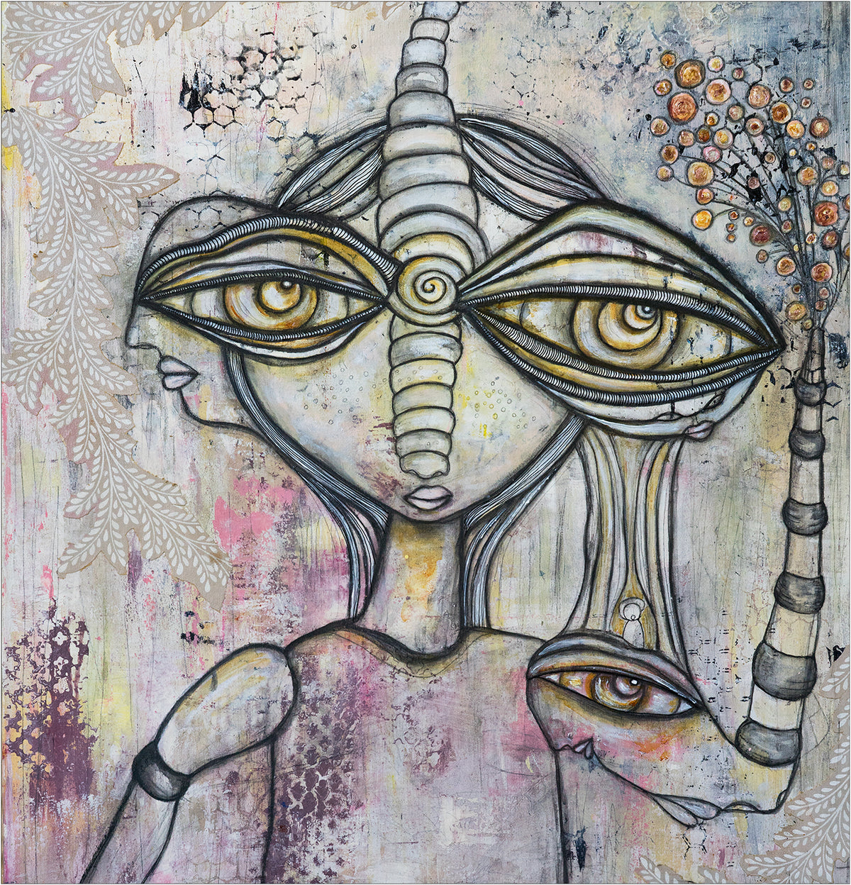 Original Fine Art &quot;My Pretty Girl&quot;