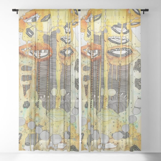 Window Curtains &quot;Obatala&quot;