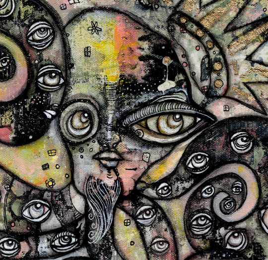 Window Curtains &quot;Octopus Queen&quot;