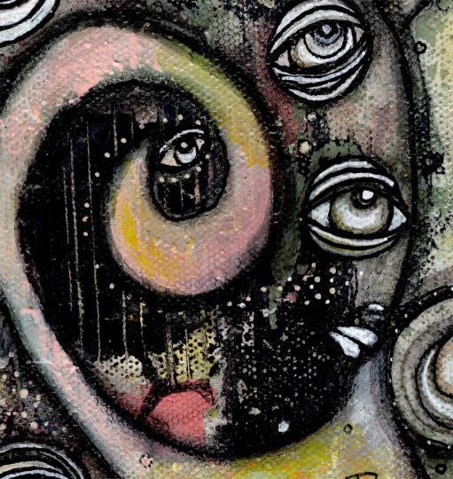 Window Curtains &quot;Octopus Queen&quot;