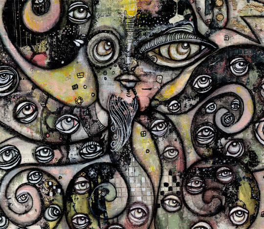 Window Curtains &quot;Octopus Queen&quot;