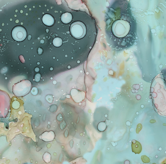 Window Curtains &quot;Organic In Blue&quot;