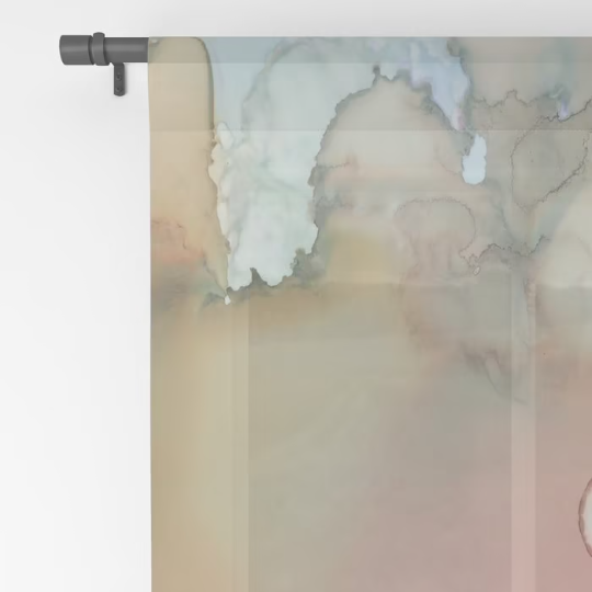 Window Curtains &quot;Organic In Pastel&quot;