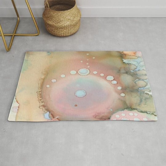 Area Rug &#39;Organic in Pastel&#39;