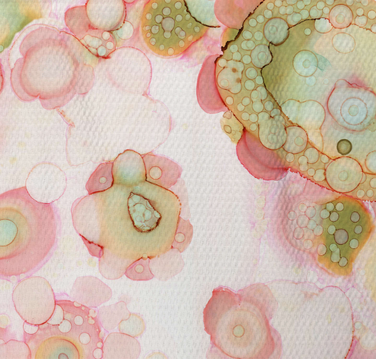 Area Rug &#39;Organic in Pink&#39;