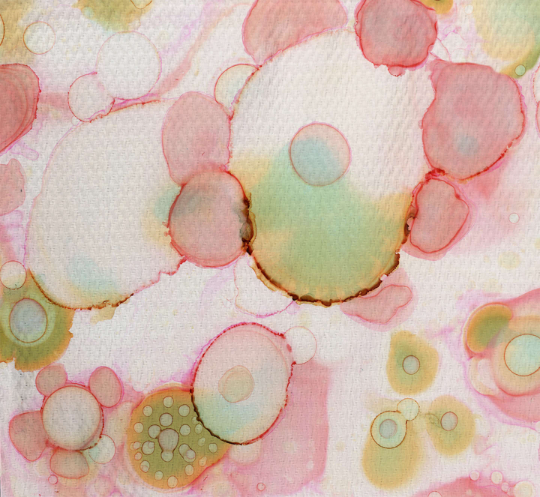 Area Rug &#39;Organic in Pink&#39;