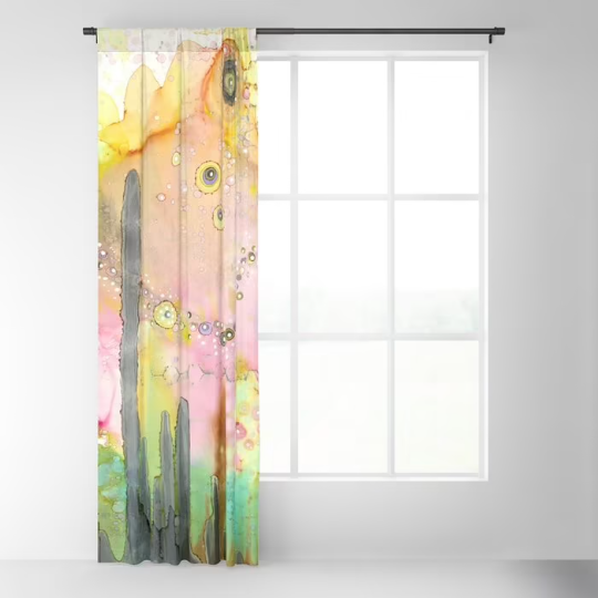 Window Curtains &quot;Over The Rainbow&quot;