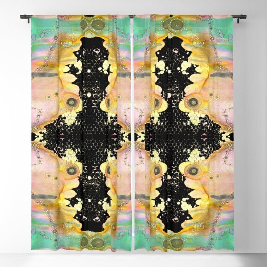 Window Curtains "Over the Rainbow"