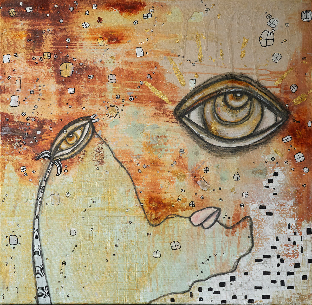 Original Fine Art &#39;Pieced Together&#39;