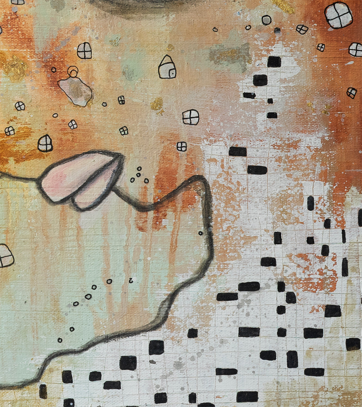 Original Fine Art &#39;Pieced Together&#39;