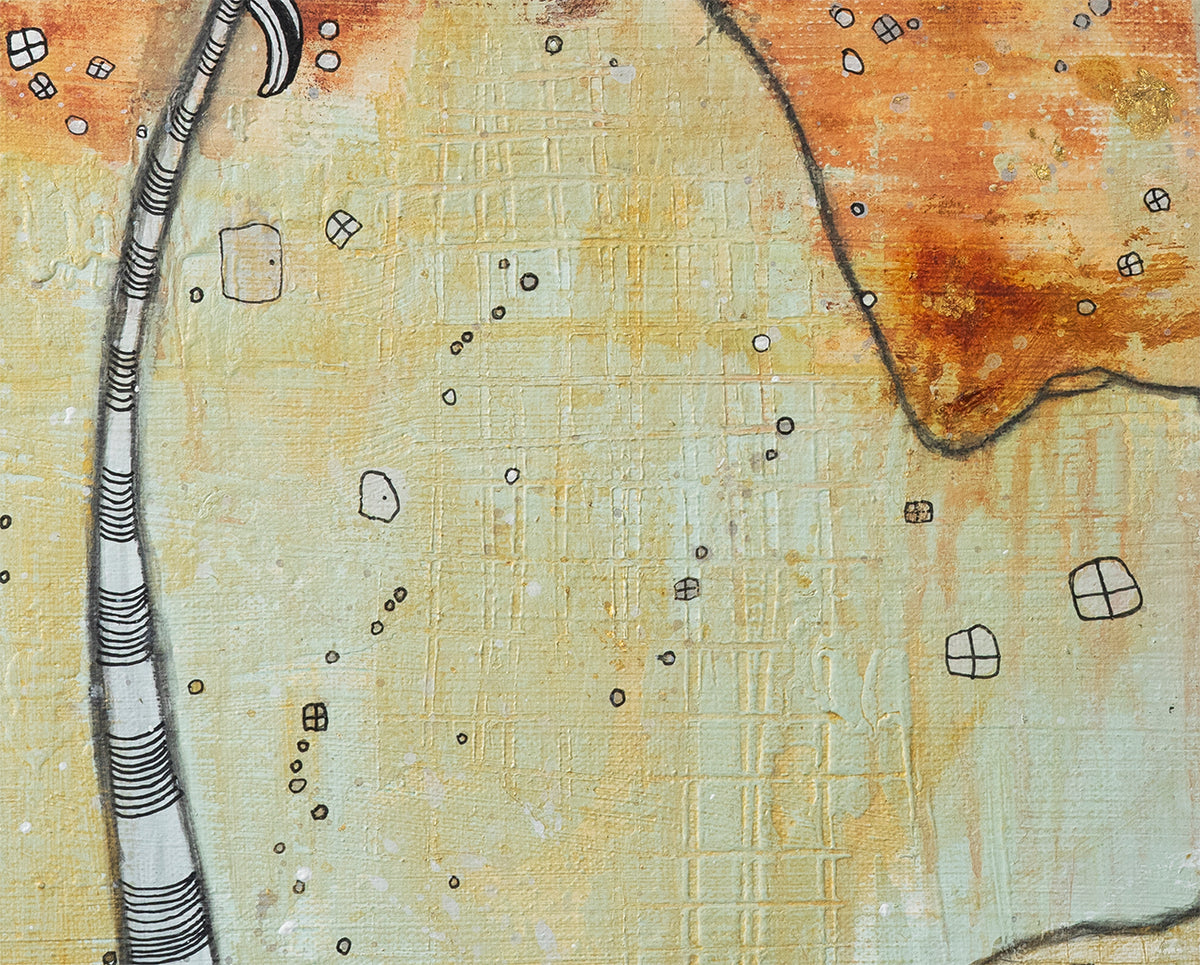 Original Fine Art &#39;Pieced Together&#39;