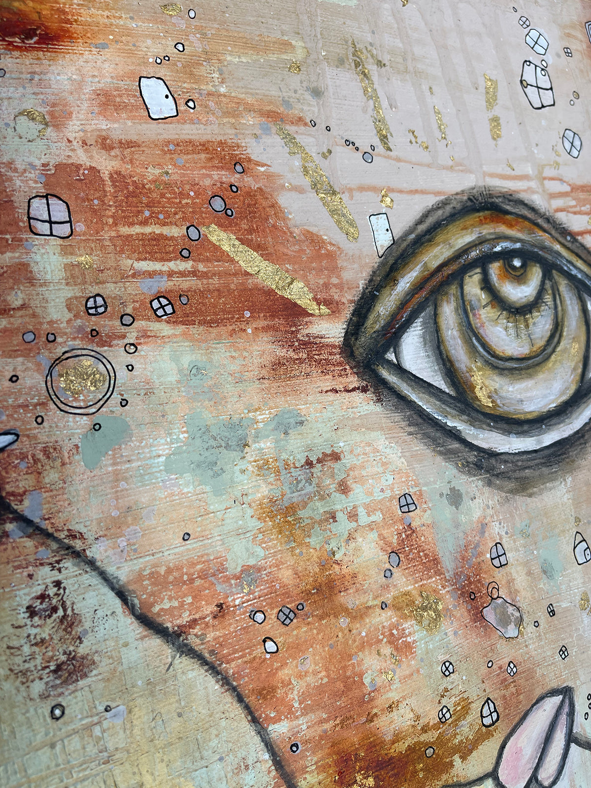 Original Fine Art &#39;Pieced Together&#39;