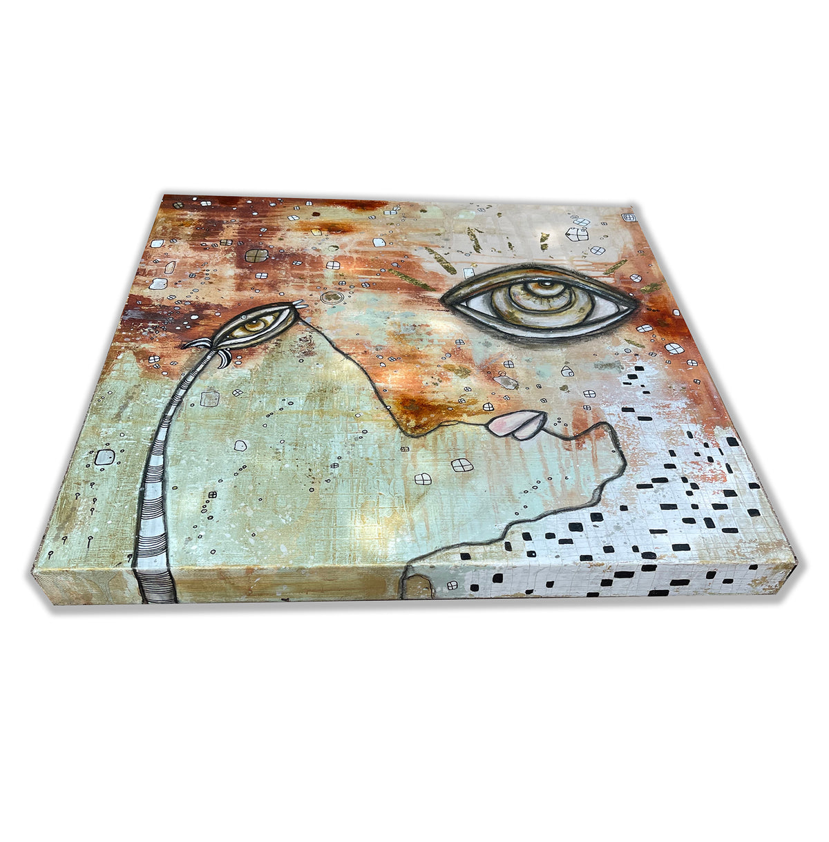 Original Fine Art &#39;Pieced Together&#39;