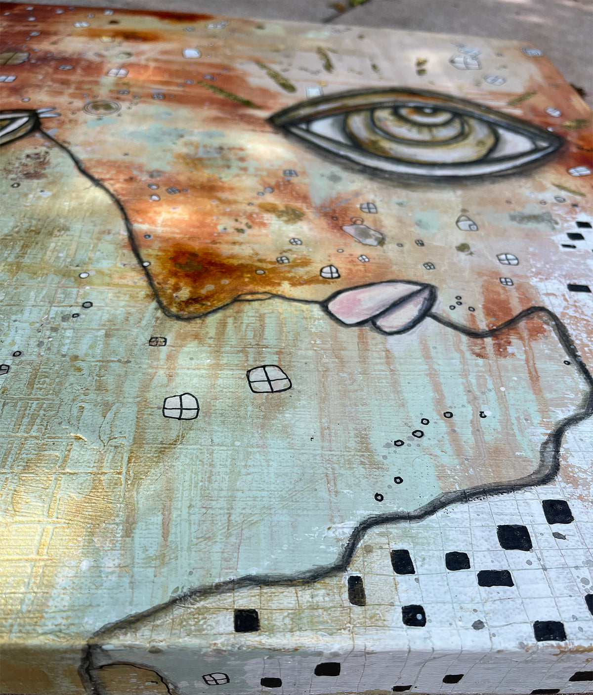 Original Fine Art &#39;Pieced Together&#39;