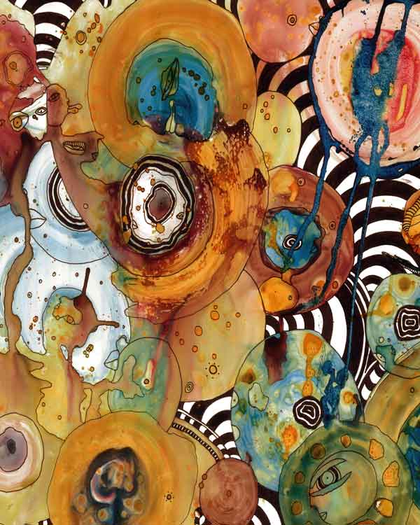 Wall Art Tapestry &#39;Energy Abstract&#39;