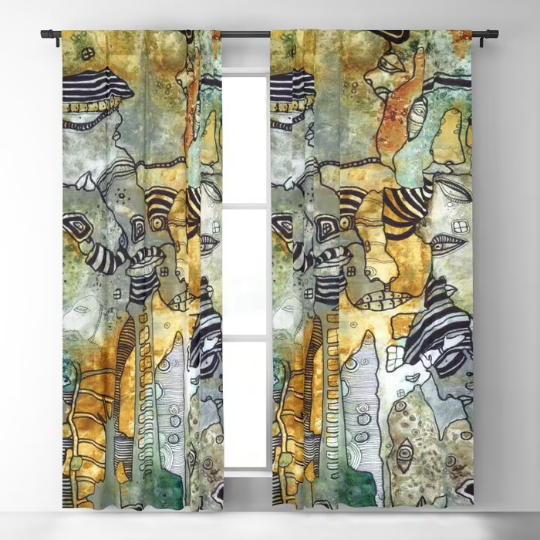 Window Curtains &quot;Part of Everything&quot;