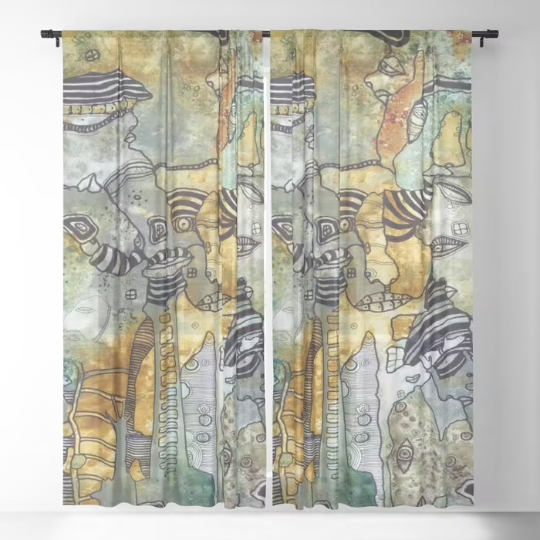 Window Curtains &quot;Part of Everything&quot;