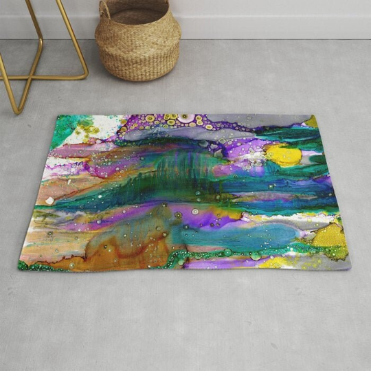 Area Rug &#39;Purple Mountain&#39;