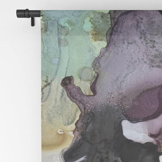 Window Curtains &quot;Purple Rain 02&quot;