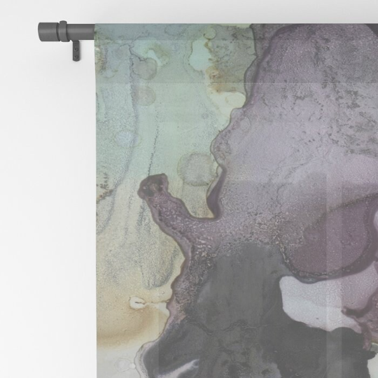 Window Curtains &quot;Purple Rain 02&quot;