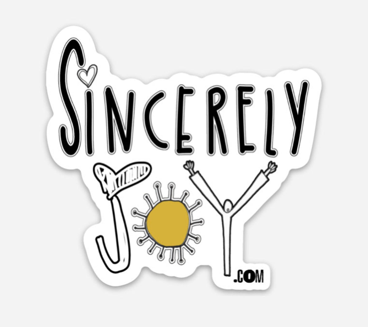 &quot;Angel Mine&quot; Vinyl Sticker