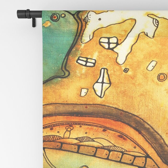 Window Curtains &quot;Separation Anxiety&quot;