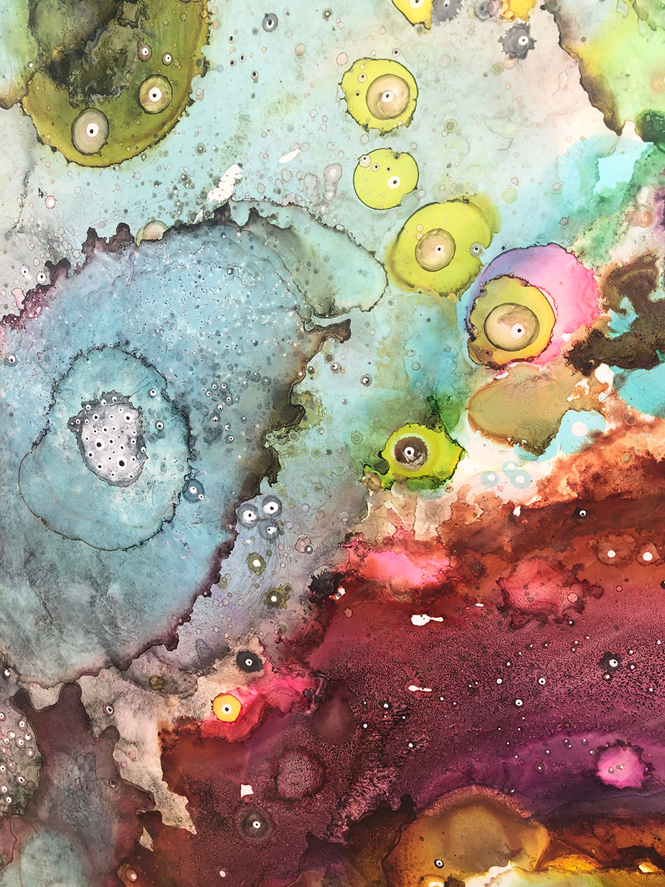 Original Abstract Fine Art &#39;Shape of things to come&#39;