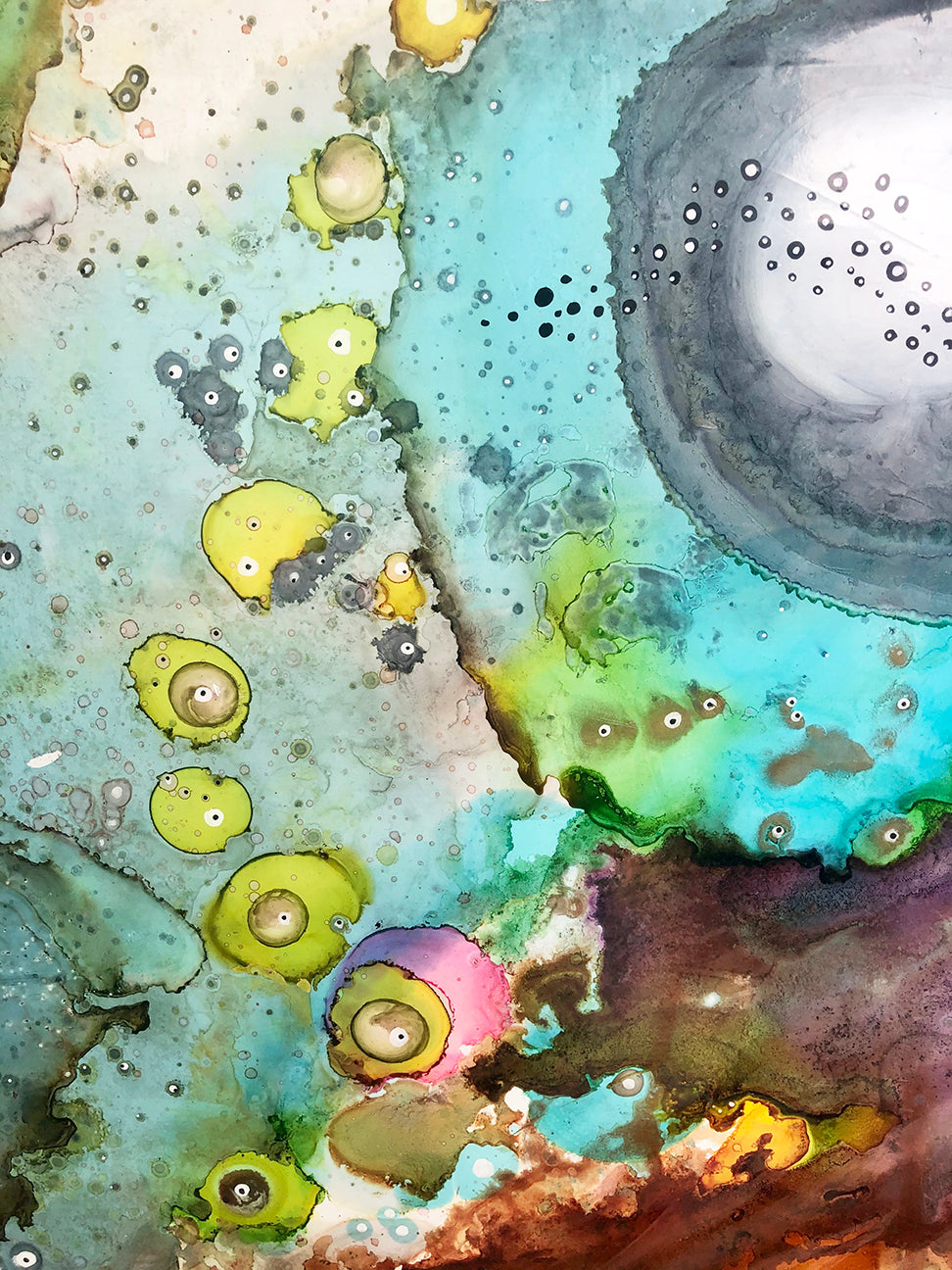 Original Abstract Fine Art &#39;Shape of things to come&#39;