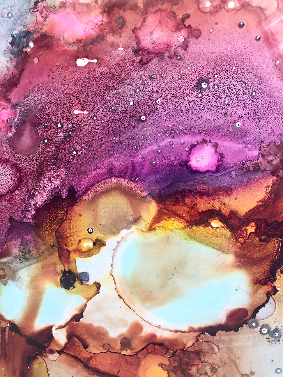 Original Abstract Fine Art &#39;Shape of things to come&#39;