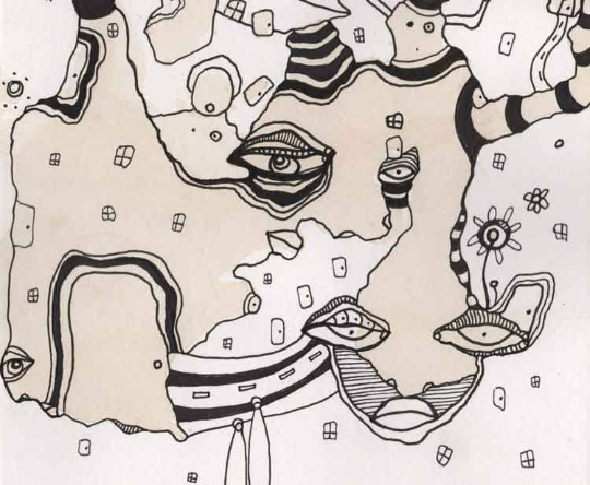 Area Rug &#39;Stained 01&#39;