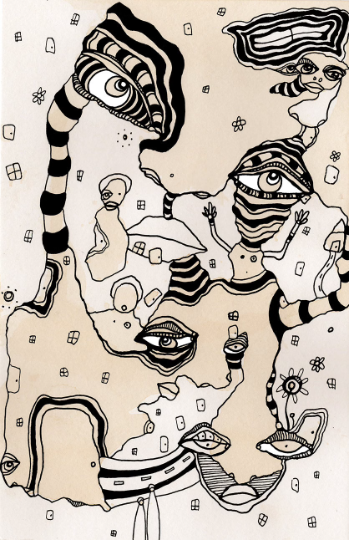 Window Curtains &quot;Stained 01&quot;