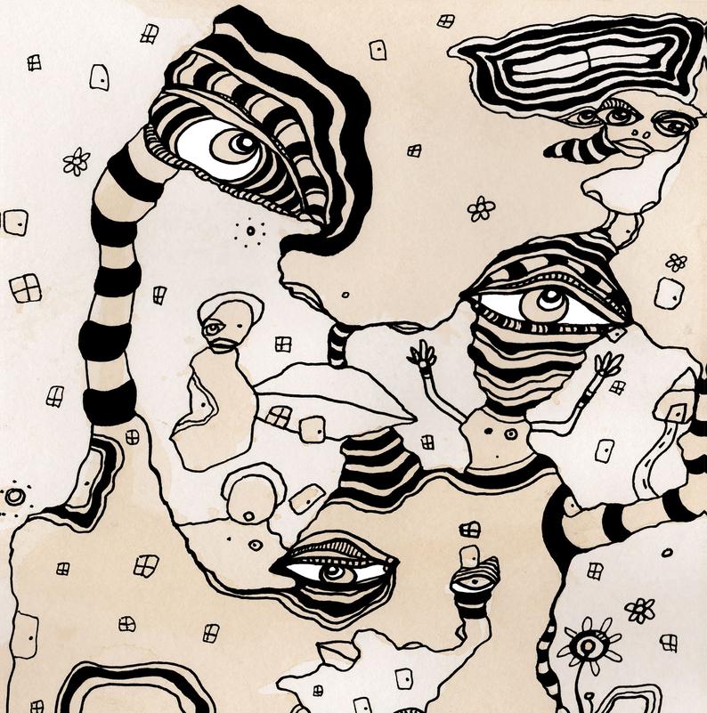 Tote Bag &#39;Stained 01&#39;