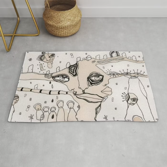 Area Rug &#39;Stained 03&#39;